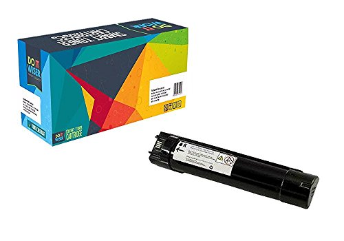 Doitwiser Compatible High Capacity Toner Cartridges Replacement for Dell 5130 5130CDN 5130CN 5-Pack