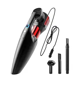 HSR 12V - 4500PA - 120W Portable Car Vacuum Cleaner Wet Dry (Black) - 1 Year Warranty