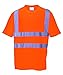 Produktbild PORTWEST RT23ORRXL RT23-Warnschutz-T-Shirt nach GO/RT, orange, XL