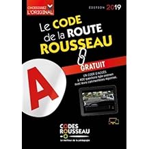 Code Rousseau de la route B 2019