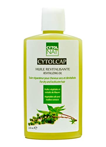 CYTOLCAP® Aceite Revitalizante 220 ml - Cuidado reparador antes del champú para cabellos secos y sin vida - A base de aceite de jojoba