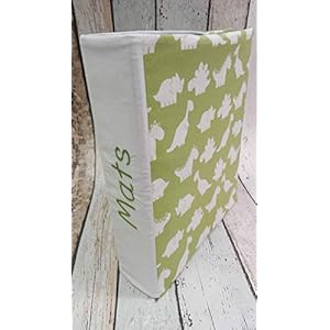 Ordnerhülle Portfolio Hülle Kindergartenhülle DIN A4, 100% Baumwolle