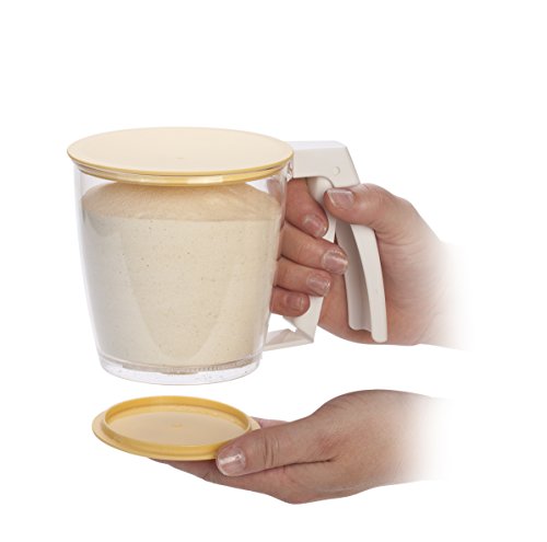 Tescoma mechanisches Mehlsieb aus Kunststoff BPA Frei - 2