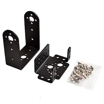 REES52 2 DOF Servo DIY Robot Arm Bracket Mount Kit with Robotic Platform Bearing For servo motor project