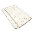Boys/Girls Deluxe PVC Change/Changing Mat - CREAM WITH COFFEE/BEIGE SPOTS