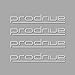 Produktbild Ecoshirt 5M-HLQC-K3WI Aufkleber Prodrive Am3 Stickers Aufkleber Decals Autocollants Adesivi, Silber