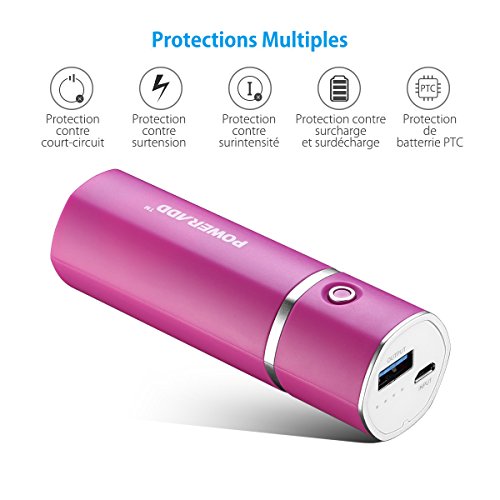 POWERADD Slim2 5000mAh Chargeur Portable Batterie de Secours Externe pour t l phone potable Apple Adapteurs Non Inclus pour iphone 7 7 plus ipad samsung S7 et D autres Appareils Charg s Via USB 5V-Rose Rouge reviews POWERADD Slim2 5000mAh Chargeur Portable Batterie de Secours Externe pour t l phone potable Apple Adapteurs Non Inclus pour iphone 7 7 plus ipad samsung S7 et D autres Appareils Charg s Via USB 5V-Rose Rouge