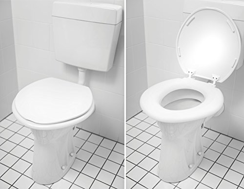 Toilettensitz XXL bis 450 kg Tragkraft WC Sitz Toilette - 2