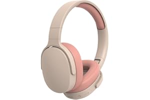 AndThere Cuffie Bluetooth Stereo Senza Fili Cuffie con Microfono Riduzione del Rumore Over Ear Cuffie Pieghevoli Auricolari On Ear Cuffie per Bambini Donna Uomo Computer TV PC Tablet