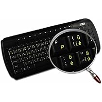 Autocollants De Clavier Italien Gris - Universel - Marque CC2 - Idéal Pour Personnaliser Votre Clavier