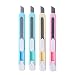 Produktbild Kimruida Cutter Mini Papierschneider Retractable Razor Büro Schulbedarf Zufällige Farbe (4 Pack)