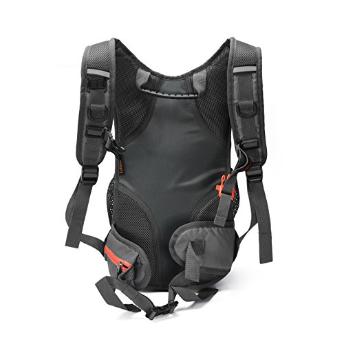 Juboury 15L Hadration Pack–Trinkrucksack mit 2L Trinkblase und Schutzabdeckung für alle Wetter zum Laufen, Wandern, Radfahren und für alle anderen Outdoor-Sportarten bei der Sie Flüssigkeit benötigen - 2