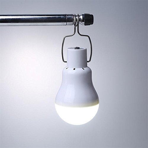 Prodeli Solarleuchten LED Lampe Upgrades tragbare 150LM 1600mA Batterie Solarleuchte für den Außenbereich Wandern Lesen Zelt Angeln Beleuchtung - 8