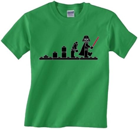 Lego Darth Vader printed on a T-Shirt (YOUTH KIDS and CHILDRENS)