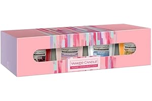 YANKEE CANDLE Votive Gift Set 4PC | Gift for Women | Christmas | Valentine's Day | Mother's Day | Birthday