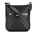 Produktbild WITTCHEN Damen Umhängetaschen Tasche, 6x22x19 cm, Schwarz, Polyester, Handmade, 29-4L-001-1