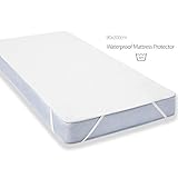 Uniento® Matratzenschoner Wasserdicht Wasserundurchlässige Matratzenauflage atmungsaktive Kopfkissenschoner in verschiedenen Größen 90x200cm baumwolle Original OEKO-TEX® - 6