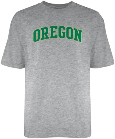 Authentic Sports NCAA Oregon Ducks Licensed T-Shirt, X-Large, Dark Ash