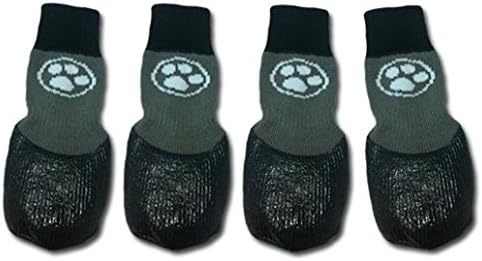 Grippers Non Slip Dog Socks (Medium: 15kg - 19kg (Fits Paws 7cm L x 5.7cm W))