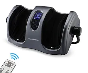 HealthSense Heal-Touch LM 310 Foot Massager Machine for Home Pain Relief with Feet Vibration Massage, Infrared Heating, Touchscreen LED Panel, Wireless Remote & 1 Year Warranty