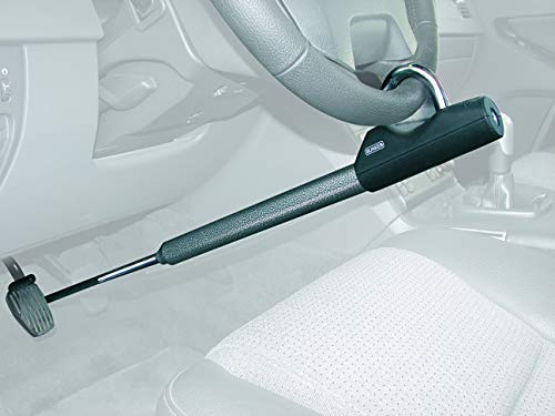 Bunker BB83 Canne Antivol Voiture Volante Pédale Reinforcé Haute Gamme Européenne, Gris