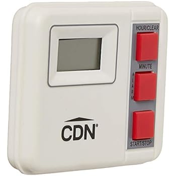 CDN TM8 Multi Task Timer und Uhr: Amazon.de: Küche & Haushalt