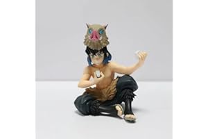 XESAGSNV – Figurine de personnage de l’anime Ghost Slayer, objet de collection, cadeau pour les fans (Hashibira Inosuke)