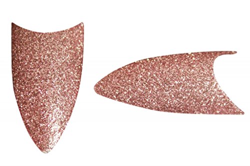Effect Beauty Glitter Stiletto Nail Tips - Baby Pink