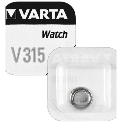 Preisvergleich Produktbild Knopfzelle 315, Varta V315, SR67, SR716SW, 21mAh