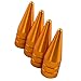 Produktbild Almencla 4Pcs Spike Auto Reifen Ventilkappen Fahrrad Motorrad Staubdicht Ventildeckel Schutzkappe Auto Zubehör - Golden