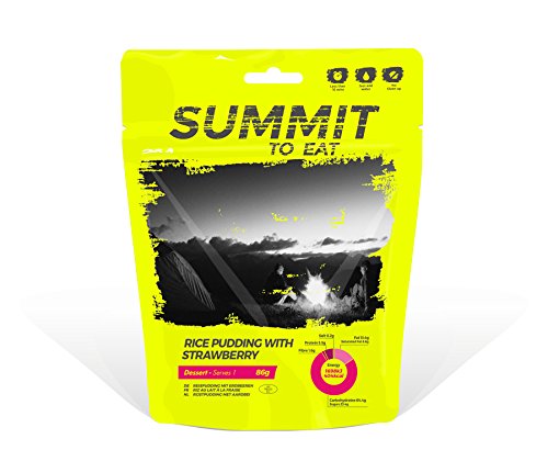 Summit to eat fertiggericht Arroz Pudding con erdbeern exterior de alimentos