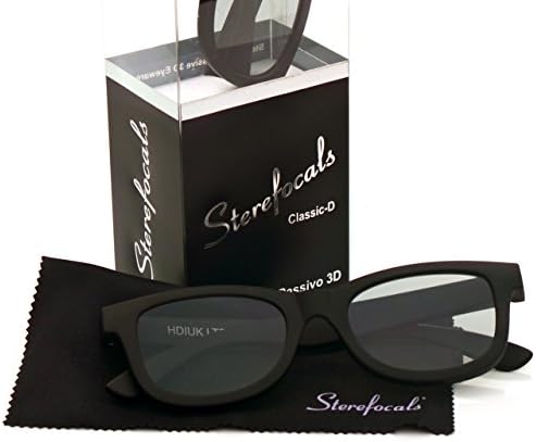 Designer Passive 3D Glasses (Black)