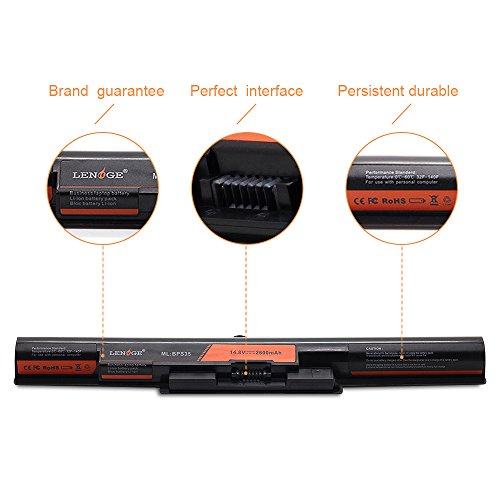LENOGE Ersatz Hochleistung Akku Li-ion Laptop Batterie Für Sony VGP-BPS35A 14.8V 2600MHA - 5
