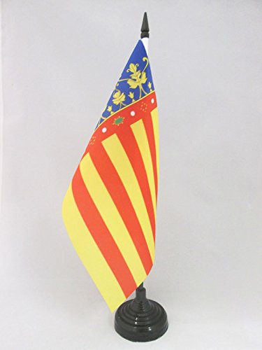 BANDERA de MESA de la COMUNIDAD VALENCIANA 21x14cm - BANDERINA de DESPACHO VALENCIANA 14 x 21 cm - AZ FLAG reviews BANDERA de MESA de la COMUNIDAD VALENCIANA 21x14cm - BANDERINA de DESPACHO VALENCIANA 14 x 21 cm - AZ FLAG