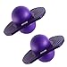 Produktbild SM SunniMix 2 STK. Hüpfball Gymnastikball Balance Ball Sport Fitness Spielzeug für Yoga Pilates und Springen - Lila