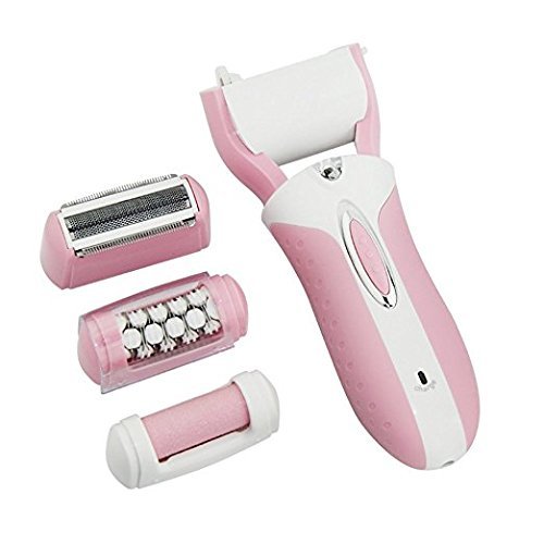 Epilator, Pyrus Multi-function Hair Removal Lady's Electric Shaver Epilator for Women - Pink