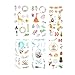 Produktbild Blue Vesse 6 Blätter und Papieraufkleber Twilight elf Creative Decorative Hand Account Creative Decorative Hand Account Stickers