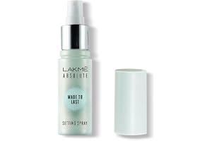 LAKM Absolute Made to Last Setting Spray, 60 ml (Pack of 1), White, Matte Finish