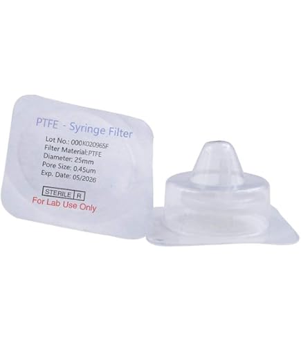 50 Filtres Seringue PES Stériles 33 Mm, 0,22 µm – Bioland SFPE3322S