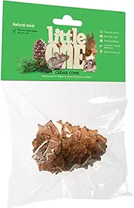 Little One Cedar Cone. Natural Treat for Small Mammals, 1 Pcs