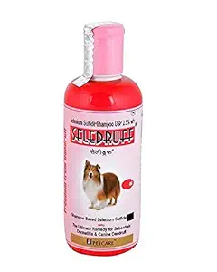 PetCare Seledruff Selenium Sulfide Shampoo USP 2.5% for Dogs (200 ml)