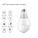 Produktbild M3M 360 Grad Wifi Kamera Birne Panorama 1080P HD Wireless IP Netzwerk Kamera Nachtsicht Fisheye Wireless LED Licht Bewegung Sensor iPhone Android Zwei-Wege-Anruf