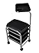 Hug Flight 2in1 STOOL TROLLEY Nail Pedicure Manicure Chair Station