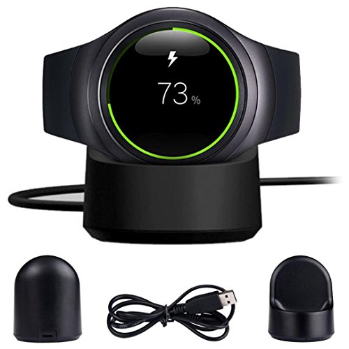 Amlaiworld Drahtlose Ladestation Cradle Ladegert fr Samsung Gear S2 720 730 732 Klassik Amlaiworld Drahtlose Ladestation Cradle Ladegert fr Samsung Gear S2 720 730 732 Klassik
