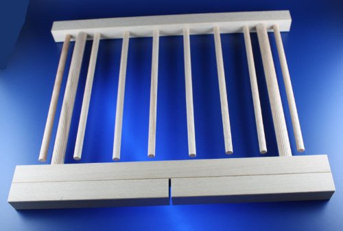 NUDELTROCKNER / NUDELSTÄNDER STENDIPASTA AUS BUCHENHOLZ - 3