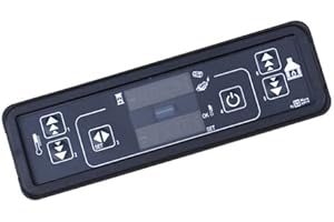 Easyricambi Pantalla teclado LED Micronova C025_7 6 teclas - Dimensiones: 160 x 50 x 23 mm.