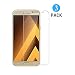 Produktbild Samsung Galaxy A7 2017 Panzerglas, [3 Stück] WEOFUN Ultra-klar Schutzfolie für Samsung Galaxy A7 2017 [0.33mm, 9H, Ultra-klar]