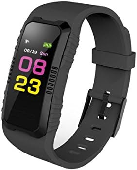 Smart Watch - Diadia Fitness Watch Activity Tracker H2 Heart Rate Monitor Wrist Waterproof Bluetooth Smart Watch with Colorful UI Sleep Monitor,Pedometer for Kids Women Men,Mothers Day Fathers Day Gifts (Black)