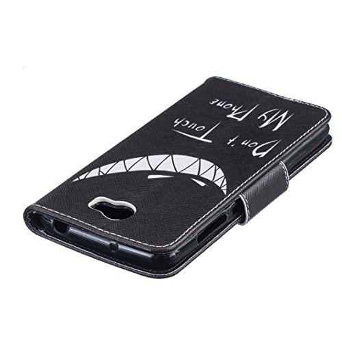 AYASHO® Huawei Y5II / Huawei Y5 2 Wallet Tasche Hülle – Ledertasche im Bookstyle – [Ultra Slim][Card Slot][Handyhülle] Flip Wallet Case Etui für Huawei Y5 II / Huawei Y5 2 (5.0 Zoll) – D07 - 5