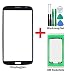 Produktbild iTech Germany Displayglas Reparatur-Set für Samsung Galaxy Mega 6.3 Schwarz - Front Display Glas für i9200 i9205 LTE + 3M Klebefolie und Werkzeuge